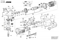 Bosch 0 601 347 041 Angle Grinder Spare Parts